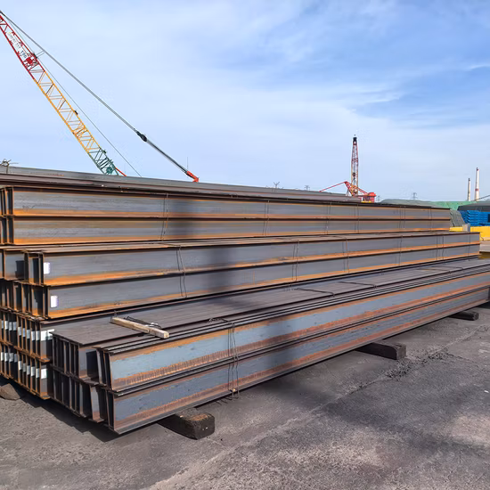 Edelstahl/Galvanisiert/Eisen 倉庫 軟炭素鋼構造 Hea/Heb/Ipe 溶接梁 鋼形材 建築用金属誘導断面梁